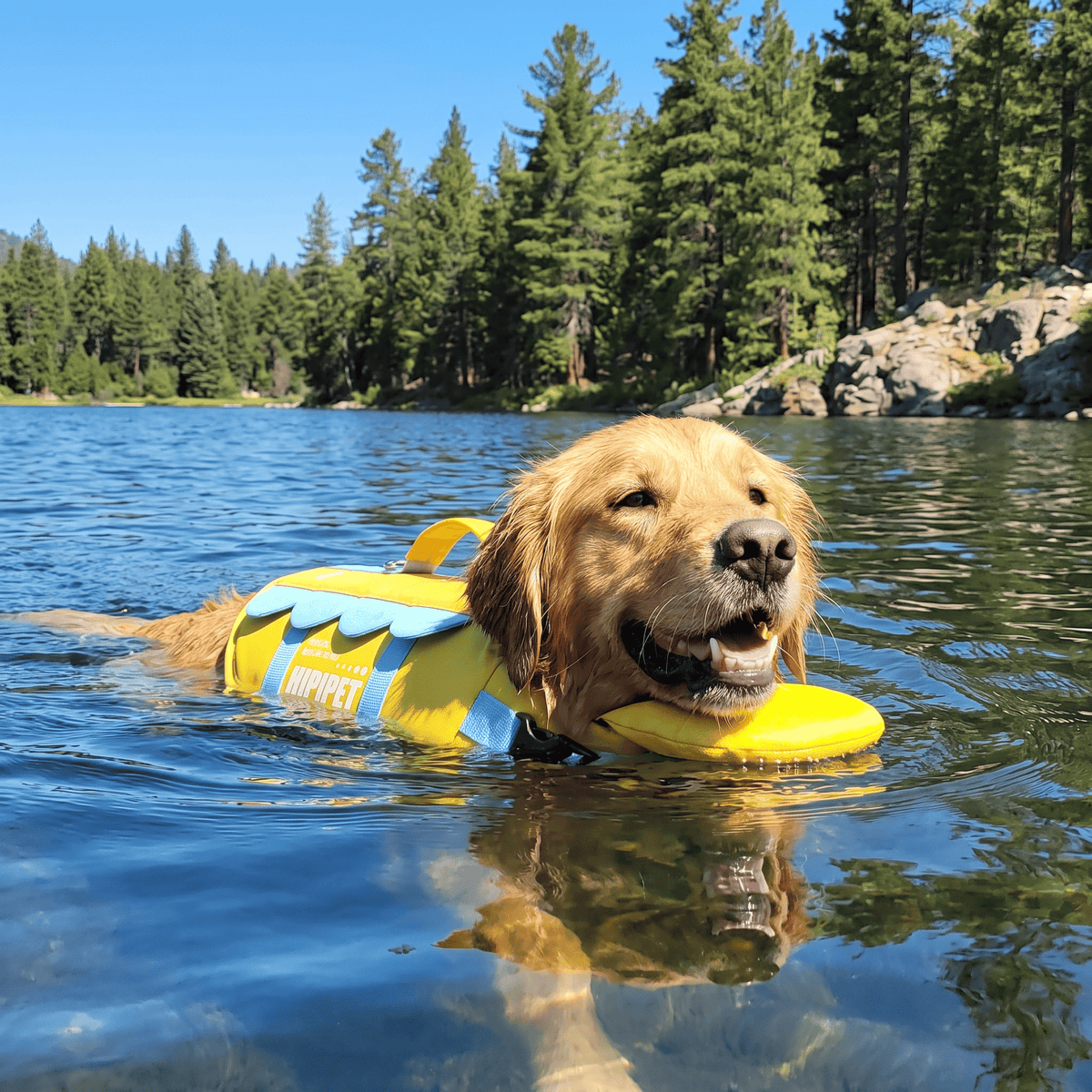 HipiPet Head-Float Dog Life Jacket